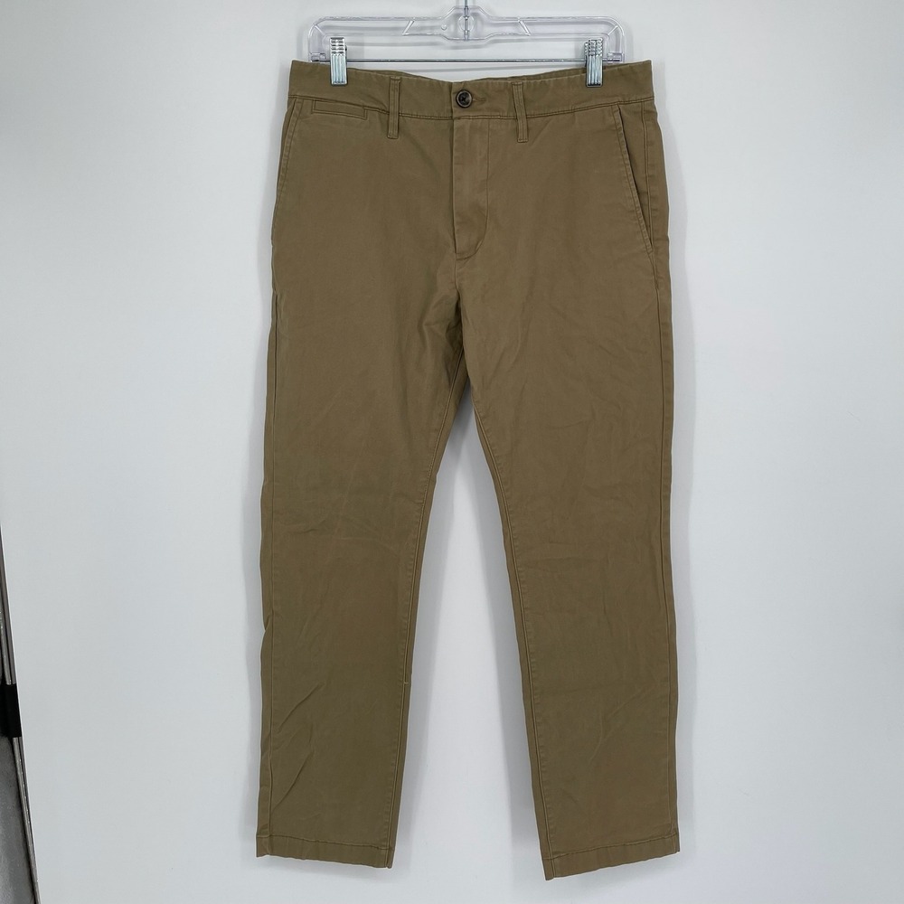 Goodfellow & Co Men's Brown Slim Fit The Every Wear Chino Pants Size 32x30